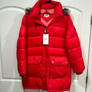 UGG women’s Ozzy mid-length puffer jacket